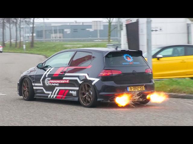 Supercars Accelerating - M3 F80 BURNOUTS, 750HP 7R, GT3 RS JCR FLAMES, R8 V10 ABT, 599 GTO, 671HP M4