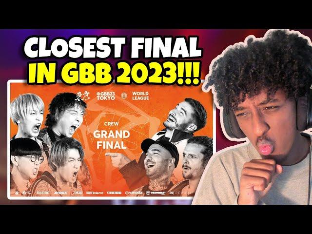 Yolow Reacts | SARUKANI  vs M.O.M  | GRAND BEATBOX BATTLE 2023: WORLD LEAGUE | Crew Final