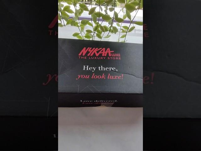 Unboxing NykaaLuxe mini haul #shorts #nykaa #nykaahaul #nykaaluxe