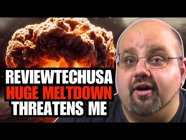 ReviewTechUSA THREATENS Me! (And Mocks Suicide?!)