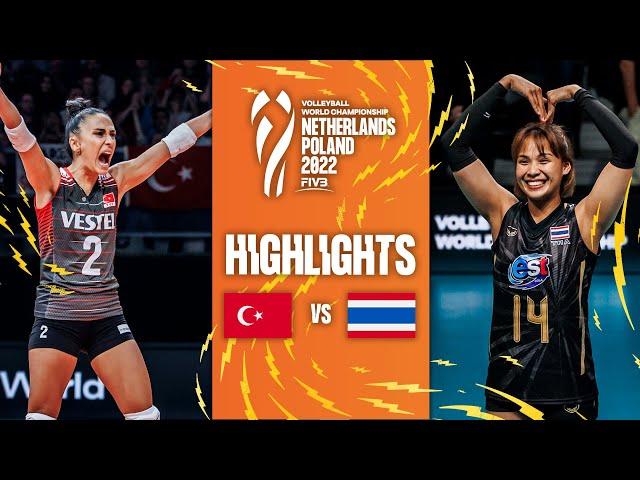  TÜR vs.  THA - Highlights  Phase 1 | FIVB Women's World Championship 2022
