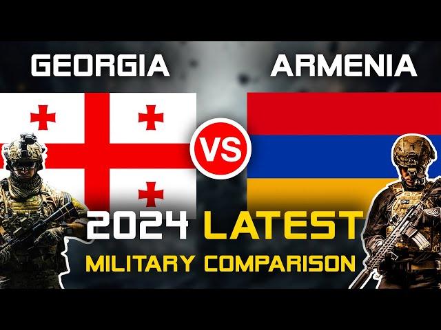 Georgia vs Armenia Military Power Comparison 2024 | Armenia vs Georgia Military Power 2024