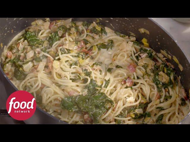 Cozinheira prepara delicioso prato italiano | Refeições em 30 minutos | Food Network Brasil