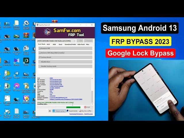 Samsung Android 13 Frp Bypass | Samsung Android 13 Google Lock Bypass | Samsung Frp Bypass 2023 |