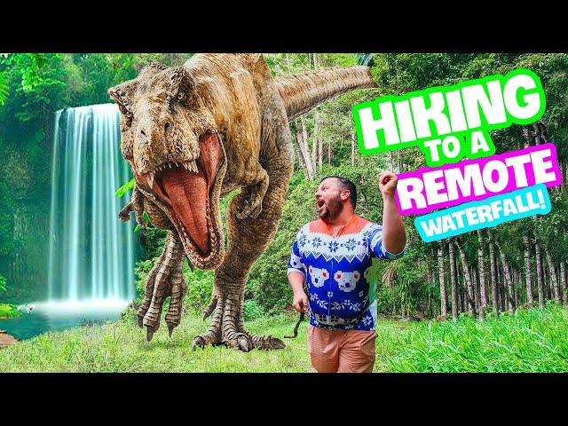 Hiking To A Remote Waterfall To Make An Ad! | Christian hull