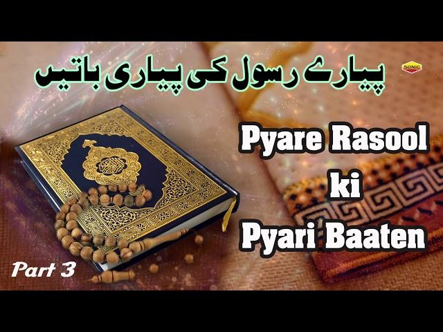 Pyare Rasool Ki Pyari Baaten Part 3 || Quran Aur Hadees