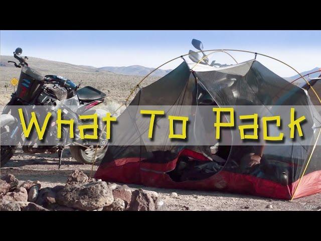 What to Pack for a Motorcycle Adventure Trip - MotoGeo Review