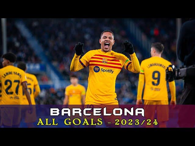 Barcelona - All Goals 2023/24