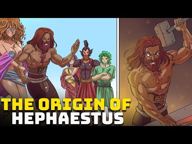 The Strange Origin of Hephaestus - The God of Forges - Animated Version - Greek Mythology