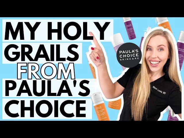 My Holy Grails From Paula’s Choice! | The Budget Derm Approved Products