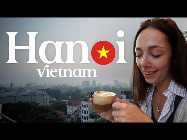 Hanoi Vietnam Food Vlog - Train street, nightlife, market