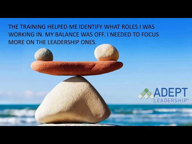 ADEPT Leadership - Testimonial Goal Setting