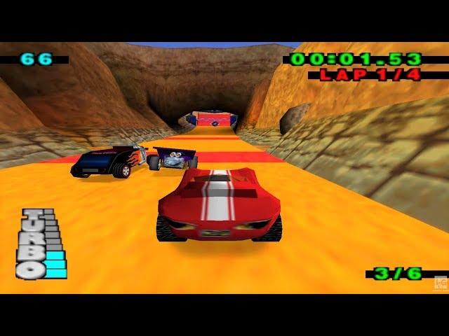 Hot Wheels Turbo Racing Nintendo 64 Gameplay HD