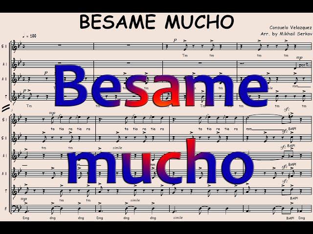 "Besame mucho" (Velazquez) [Lege Artis]