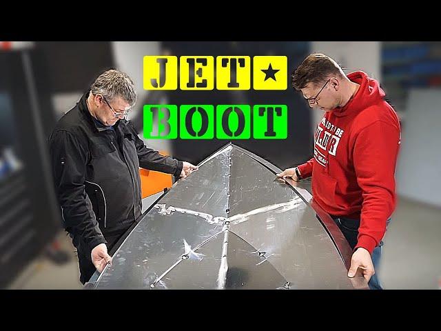 JET Boot, erste MIG Aluminium Schweißnähte! | Achtung Zeitblase | HDB Schweiß Shop