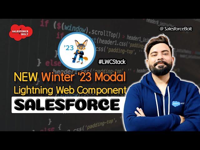 NEW Winter '23 Modal Component | Lightning Web Component Salesforce  | LWC Stack ️️