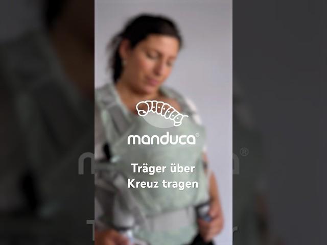 manduca First & XT – Träger richtig kreuzen für maximalen Tragekomfort! #newborn #baby #motherhood