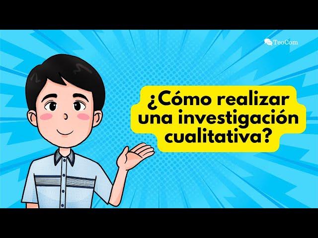 Proceso de INVESTIGACIÓN CUALITATIVA – Metodología de la Investigación