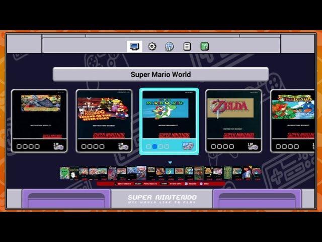 Small look at FAKE SNES Classic software