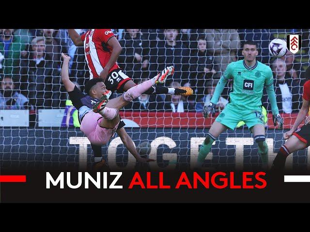 MUNIZ BICEY WINS GOAL OF THE MONTH  | ALL ANGLES