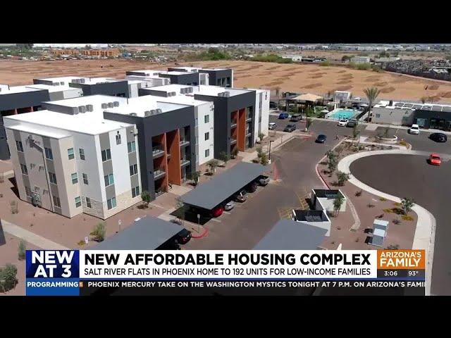 New affordable housing complex opens in Phoenix