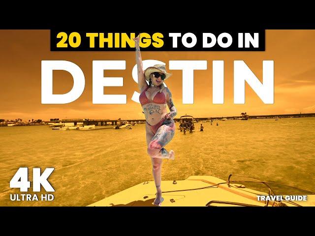 Destin Florida 2023: 20 Things to do in Destin Florida with with Family | 4K Travel Guide