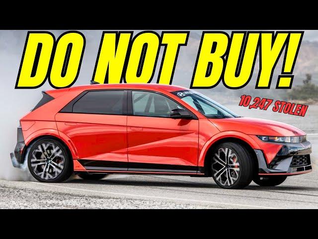 DO NOT BUY THESE CARS (most stolen)