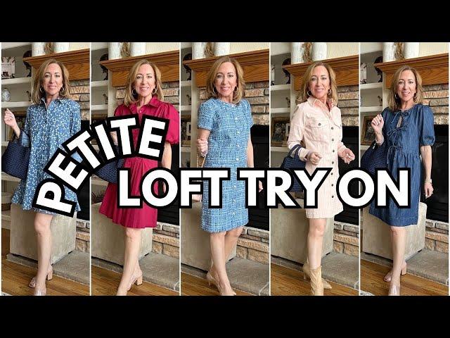 Petite Dresses from Loft / Try on / Resort pieces from Avara