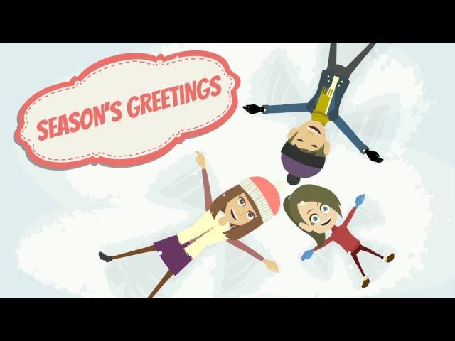 Merry Christmas 2016!!! Christmas Greeting Animation to Share - Christmas Message