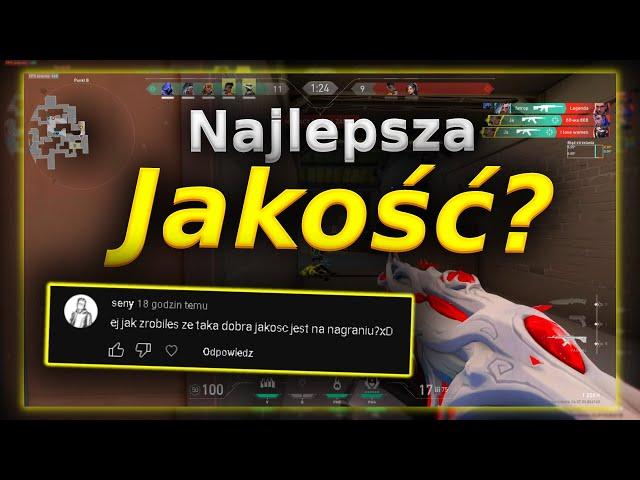 NAJLEPSZE USTAWIENIA OBS POD JAKOŚĆ I PŁYNNOŚĆ + USTAWIENIA RENDERU (VALORANT/CSGO/LOL)