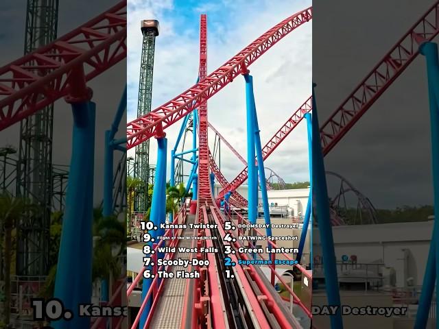 Top 10 Rides at Warber Bros. Movie World - 2025 