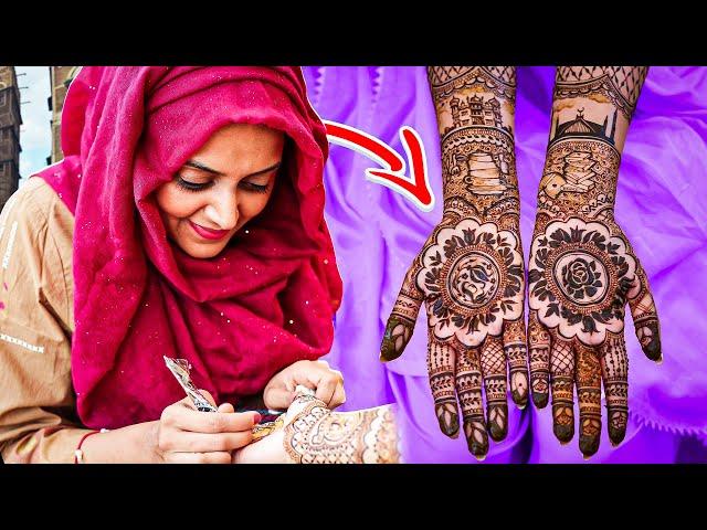 She's the Queen of Henna Tattoos in Pakistan