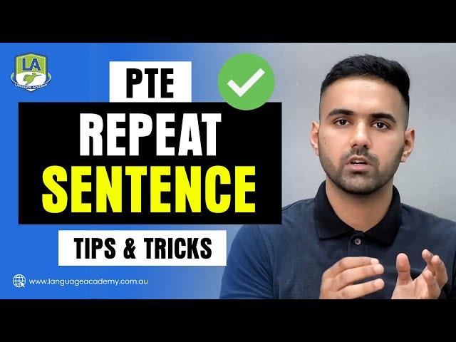 PTE Repeat Sentence Tips for 79+ | Tips, Tricks and Strategies | Language Academy