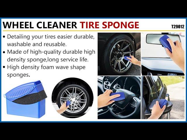 T29012 TIROFLX Revamp Your Wheels With The Ultimate Wheel Cleaner And Tire Sponge