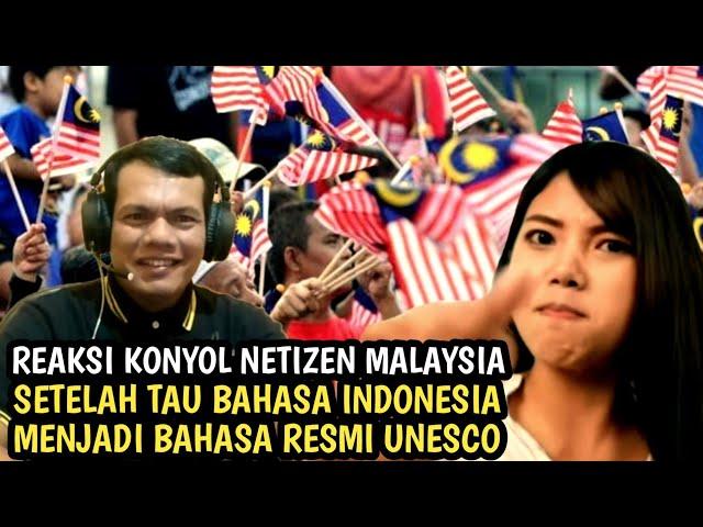 Reaksi Konyol Netizen Malaysia Setelah Tau Bahasa Indonesia Menjadi Bahasa Resmi UNESCO
