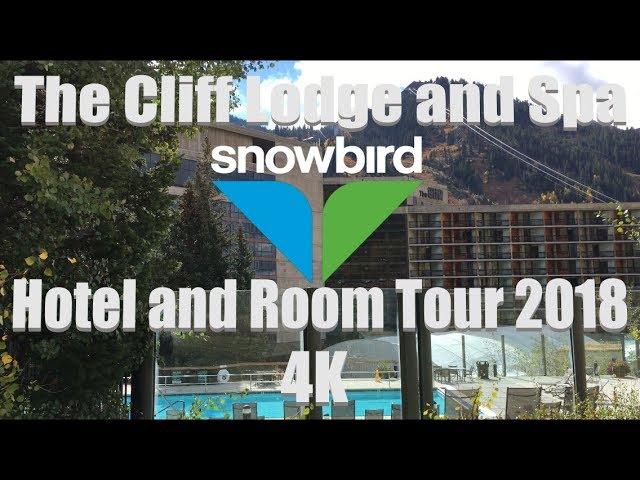 The Cliff Lodge and Spa | Snowbird, Utah | Hotel and Room Tour 2018 | 4K