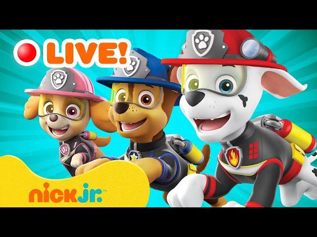  LIVE: PAW Patrol's Ultimate Rescues & Adventures! w/ Marshall, Chase & Skye | Nick Jr.