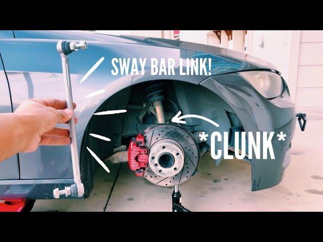 BMW E90 E92 Sway Bar End Link Replacement! | 328i 335i M3