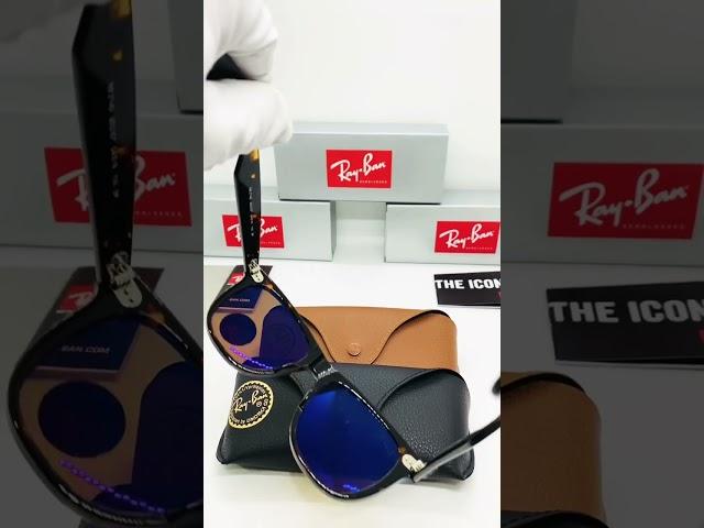 Солнцезащитные очки Ray Ban Wayfarer 2140 902/57 коричневые линзы с поляризацией