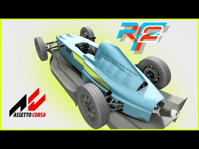 Modding Assetto Corsa vs rFactor 2