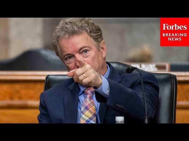 "You Can't Make This Stuff Up": Rand Paul Continues Listing Wasteful Government Spending