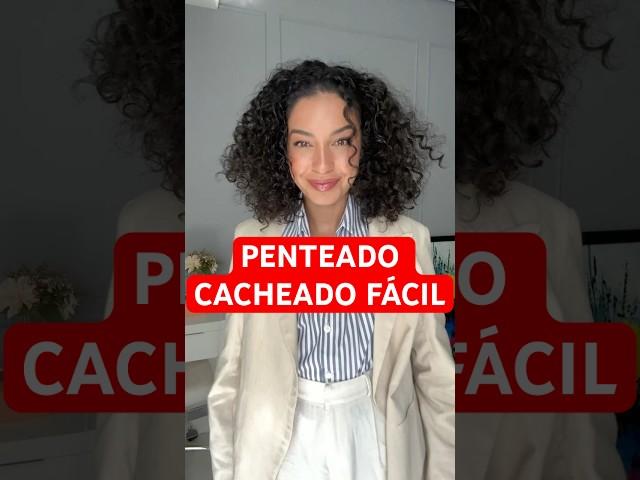 PENTEADO ELEGANTE PRA CABELO CACHEADO | JULIANA LOUISE