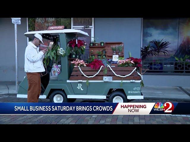 Central Florida shoppers support local businesses on Small Business Saturday