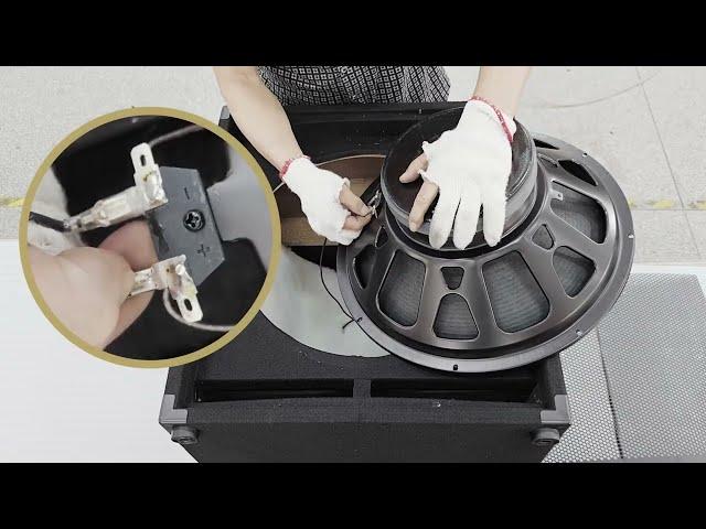 Sound Town METIS Series Subwoofer Woofer Replacement Tutorial | DIY Speaker Repair