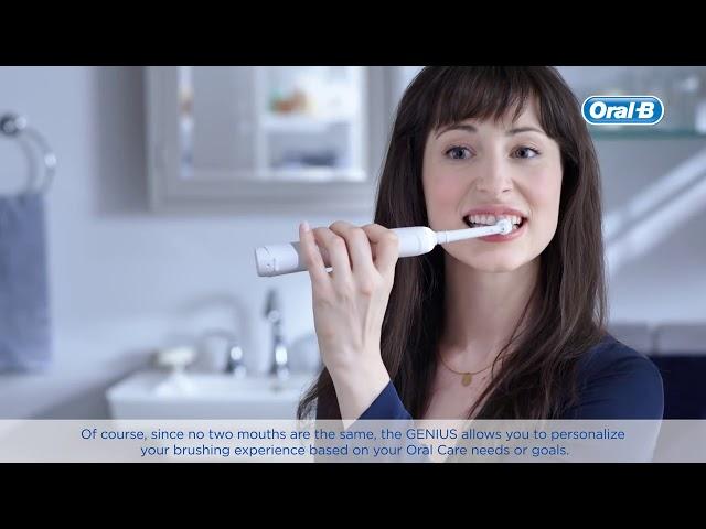 New Oral B GENIUS Electric Toothbrush – How it works