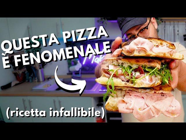 Ricetta della pizza in teglia DEVASTANTE della pizzeria di @MalatidiPizza| facile e veloce