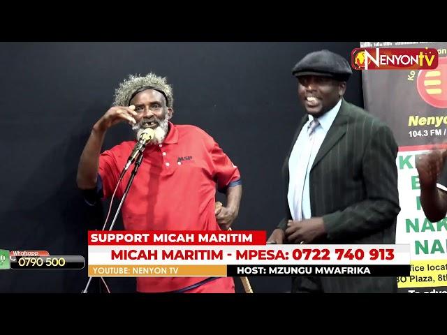 MICAH MARITIM LIVE:  NENYON TV LIVE BAND:  WITH MZUNGU MWAFRIKA