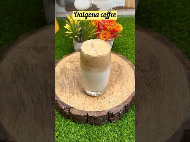 Homemade Dalgona coffee ️️ #shorts #coffee #cooking #kalpanaskitchen #viral