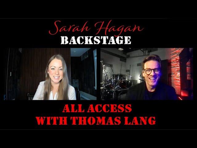 Sarah Hagan Backstage Episode 77 with Thomas Lang