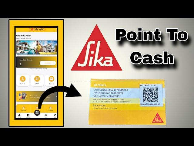 Sika Token Scan Kaise Kare || How to Number Register sika App || Sika points Redemption